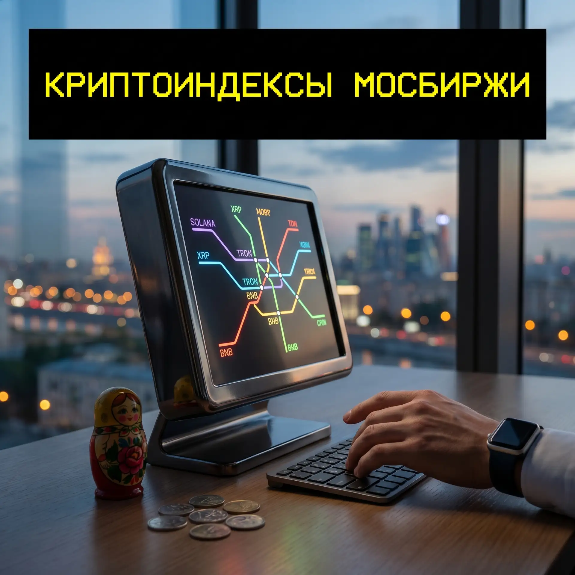 Мосбиржа добавляет криптоиндексы
