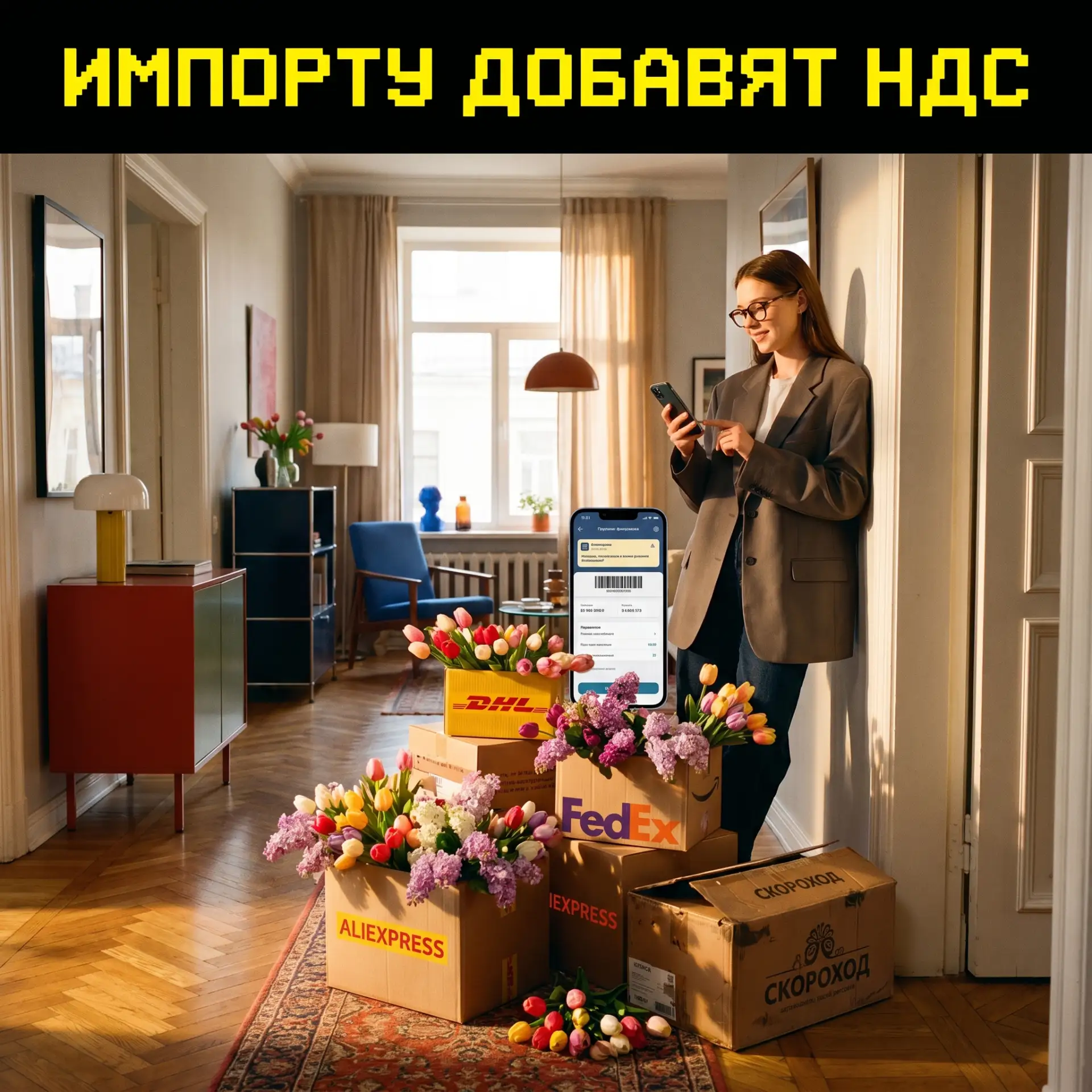 Зарубежные покупки хотят уравнять с российскими