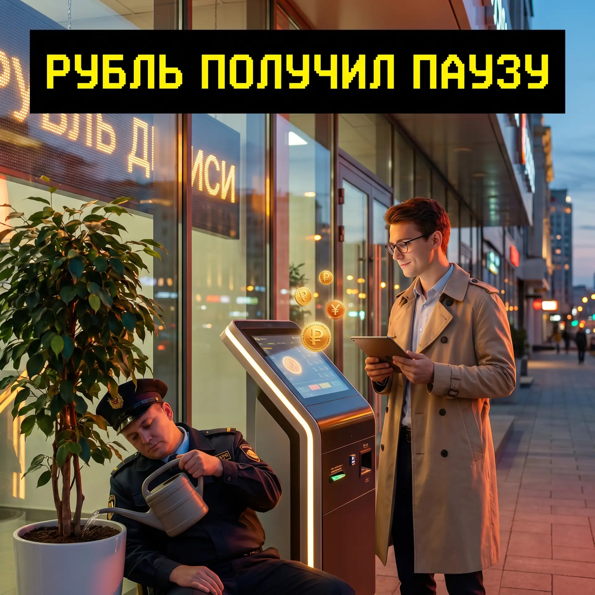 Рубль получил паузу