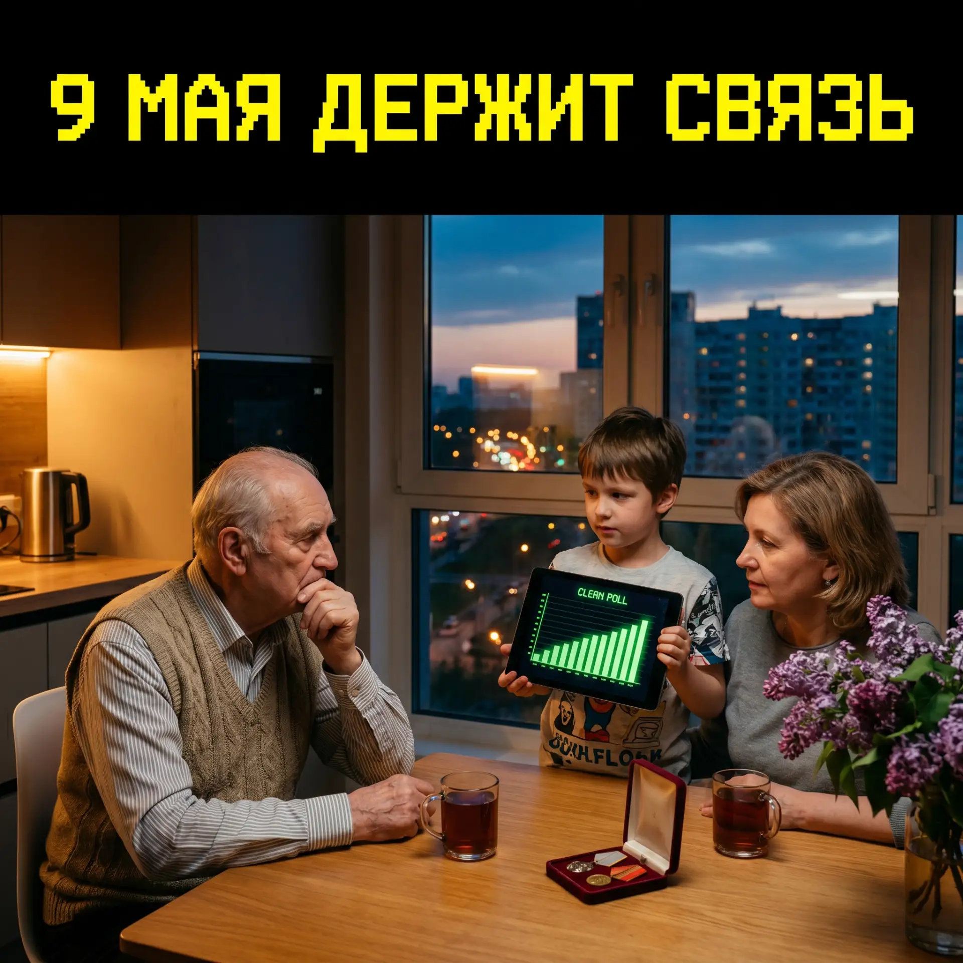 9 Мая держит связь