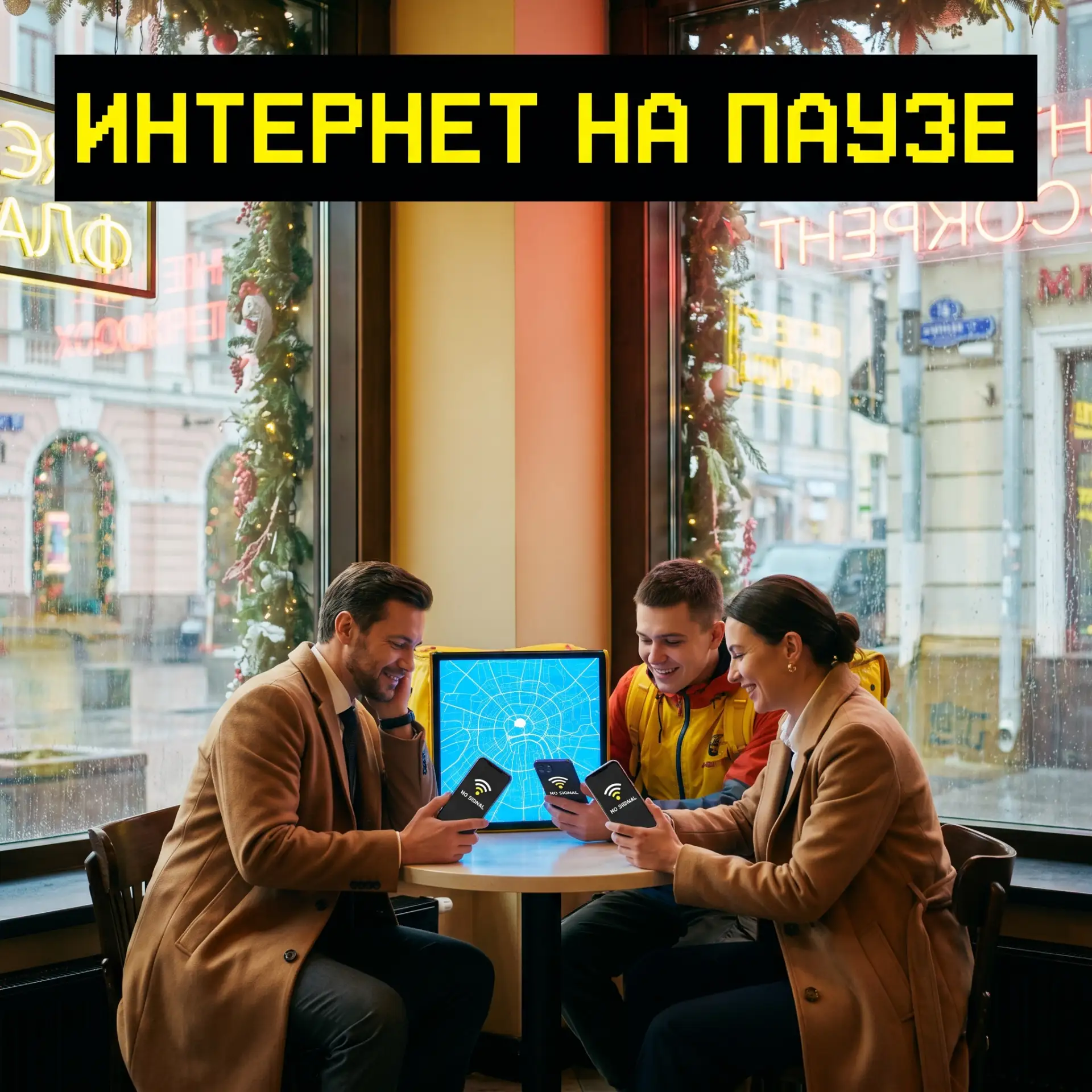 Интернет на паузе