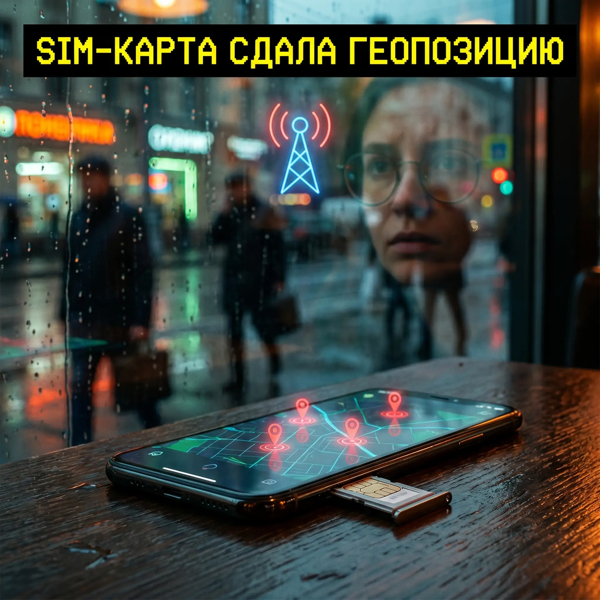 SIM-карта выдала геопозицию