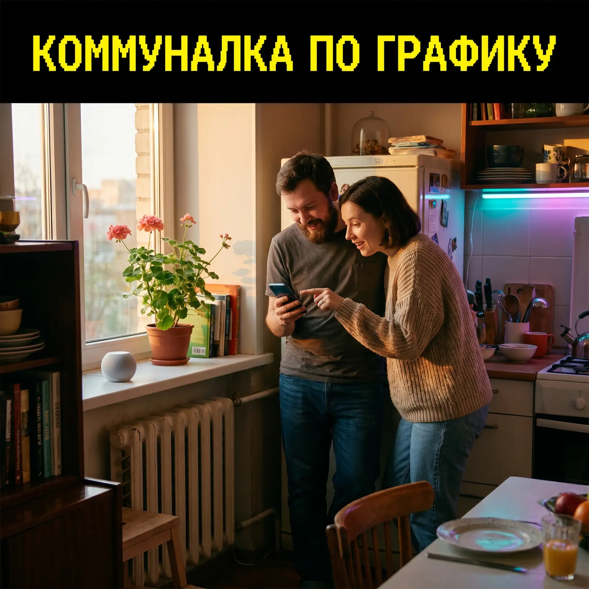Коммуналка по графику