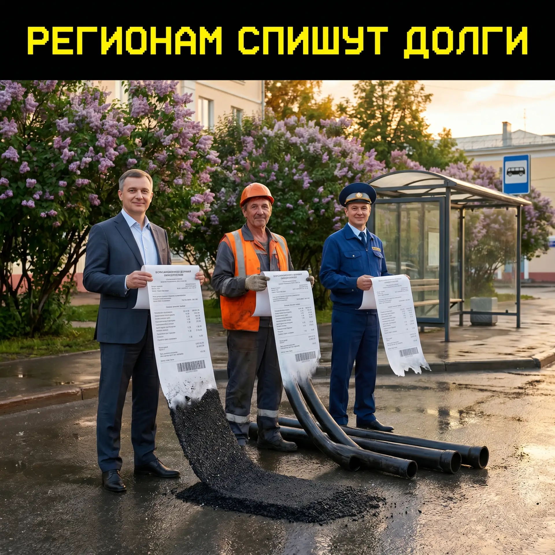 Регионам спишут долги