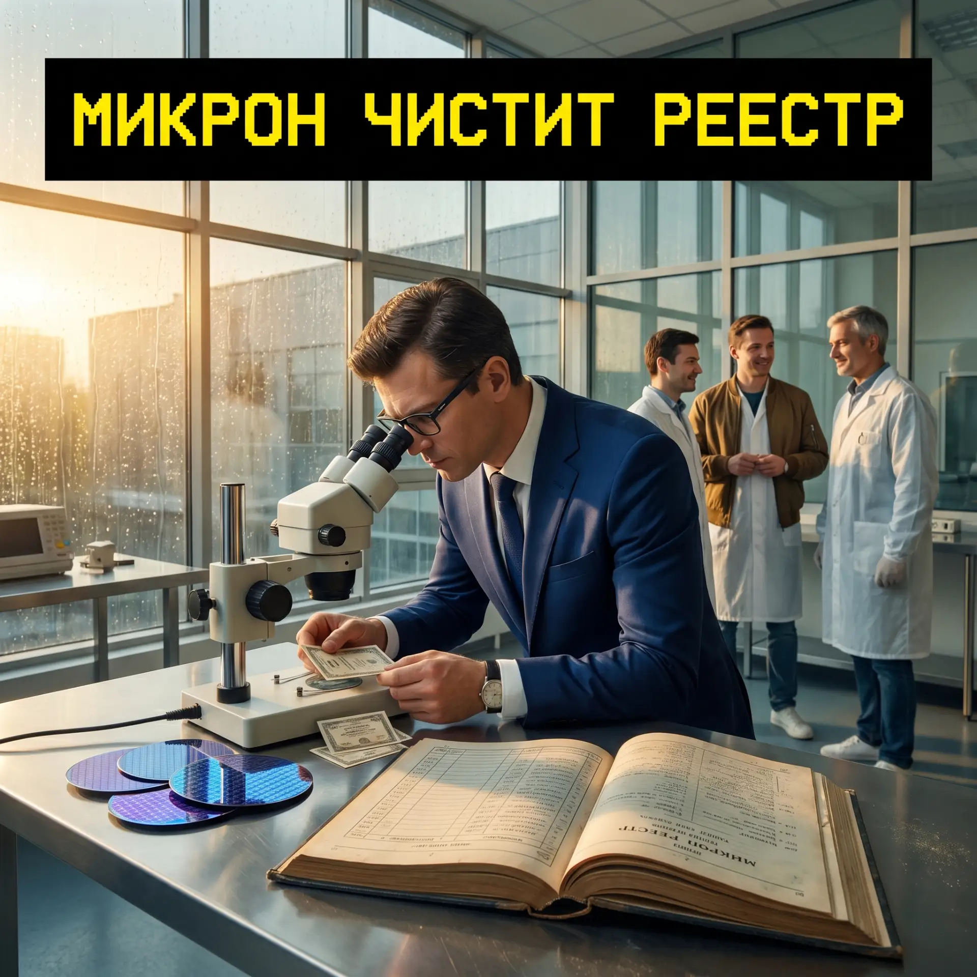 Микрон чистит реестр
