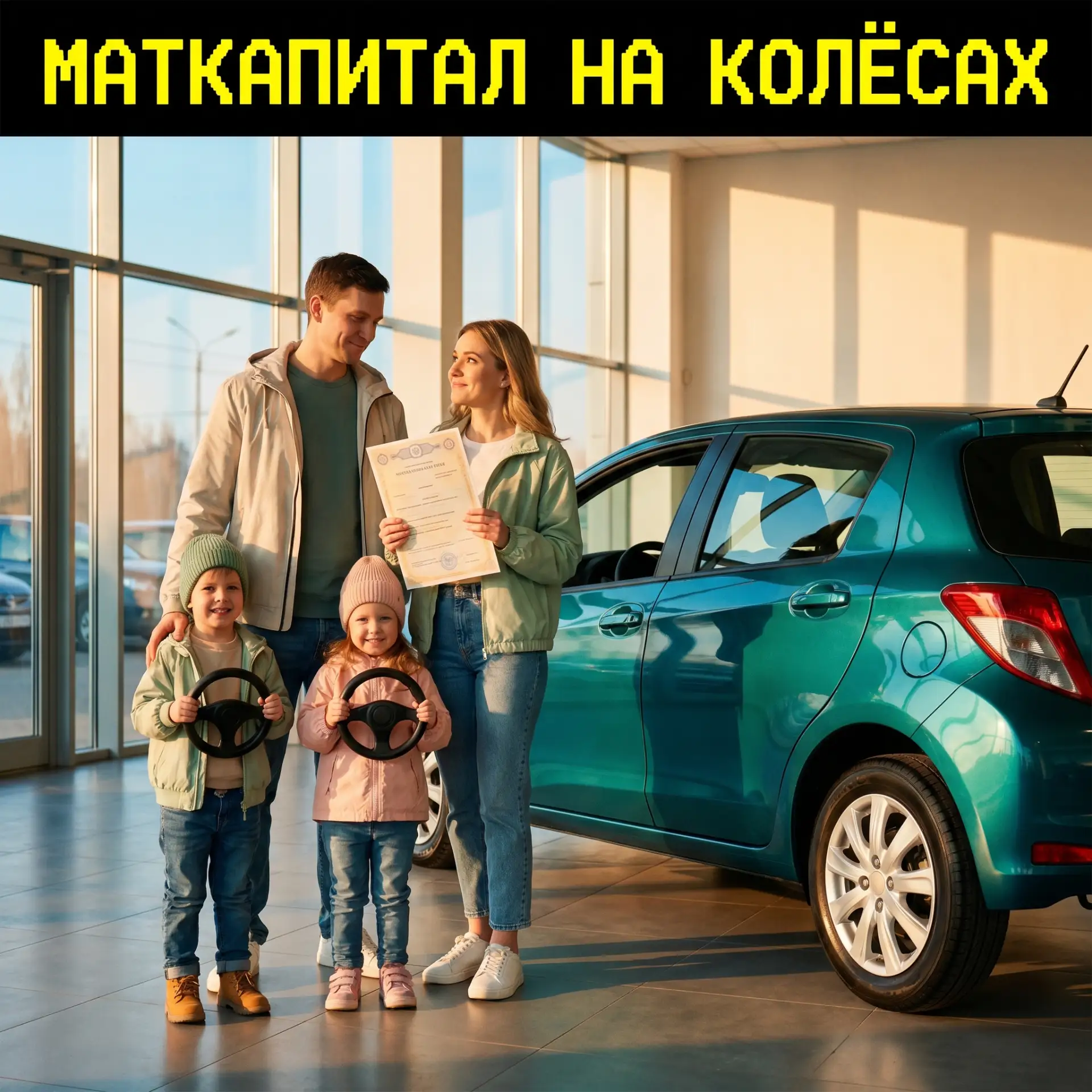 Маткапитал на колёсах