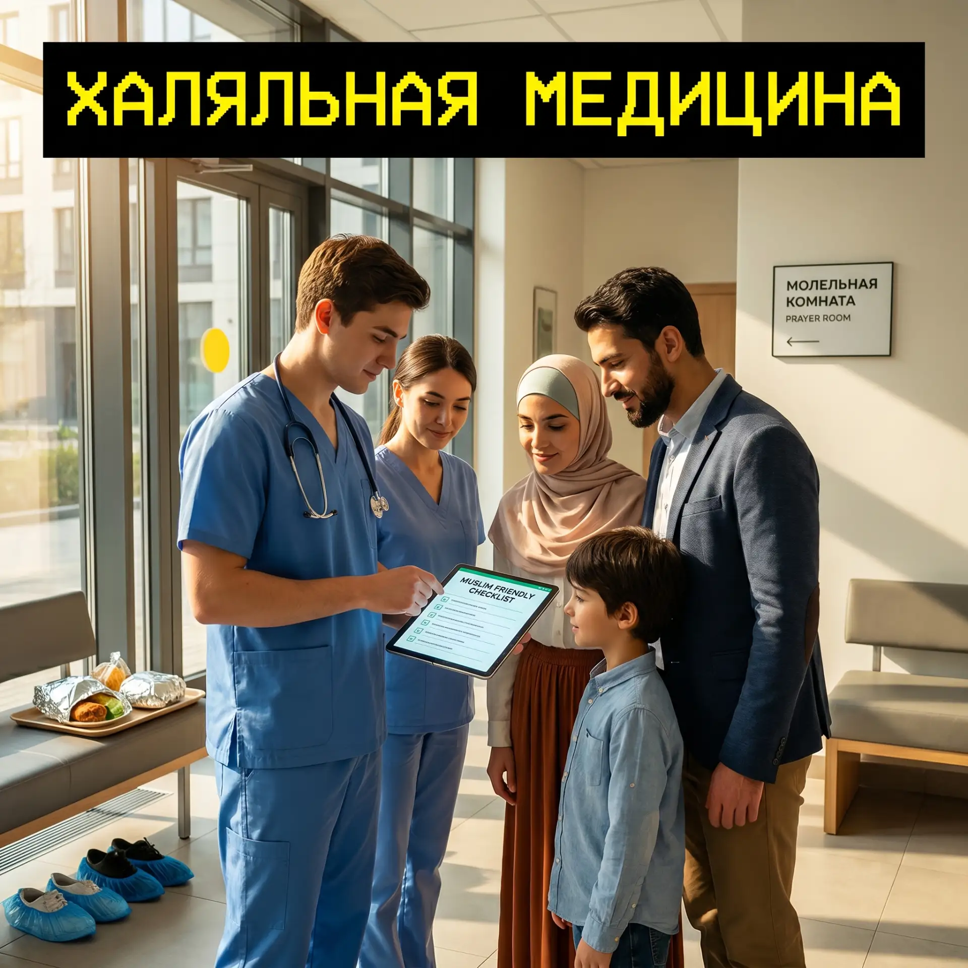Клиникам добавили Muslim friendly
