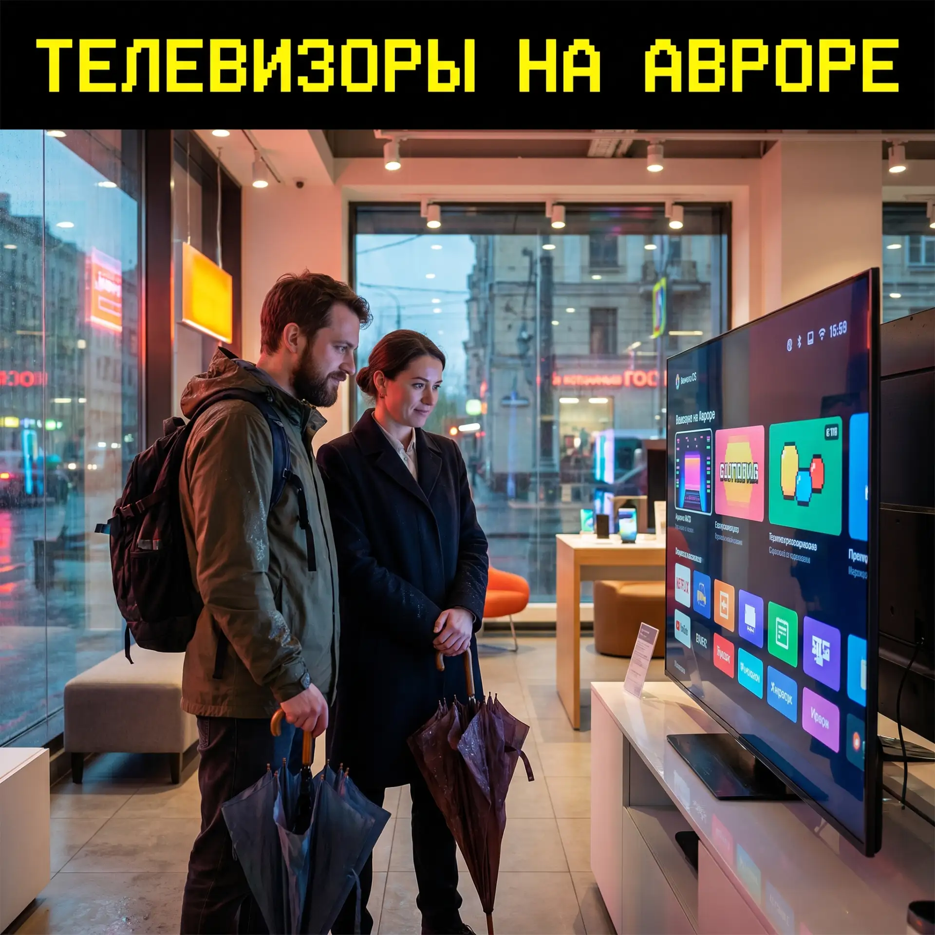 Телевизоры на «Авроре»