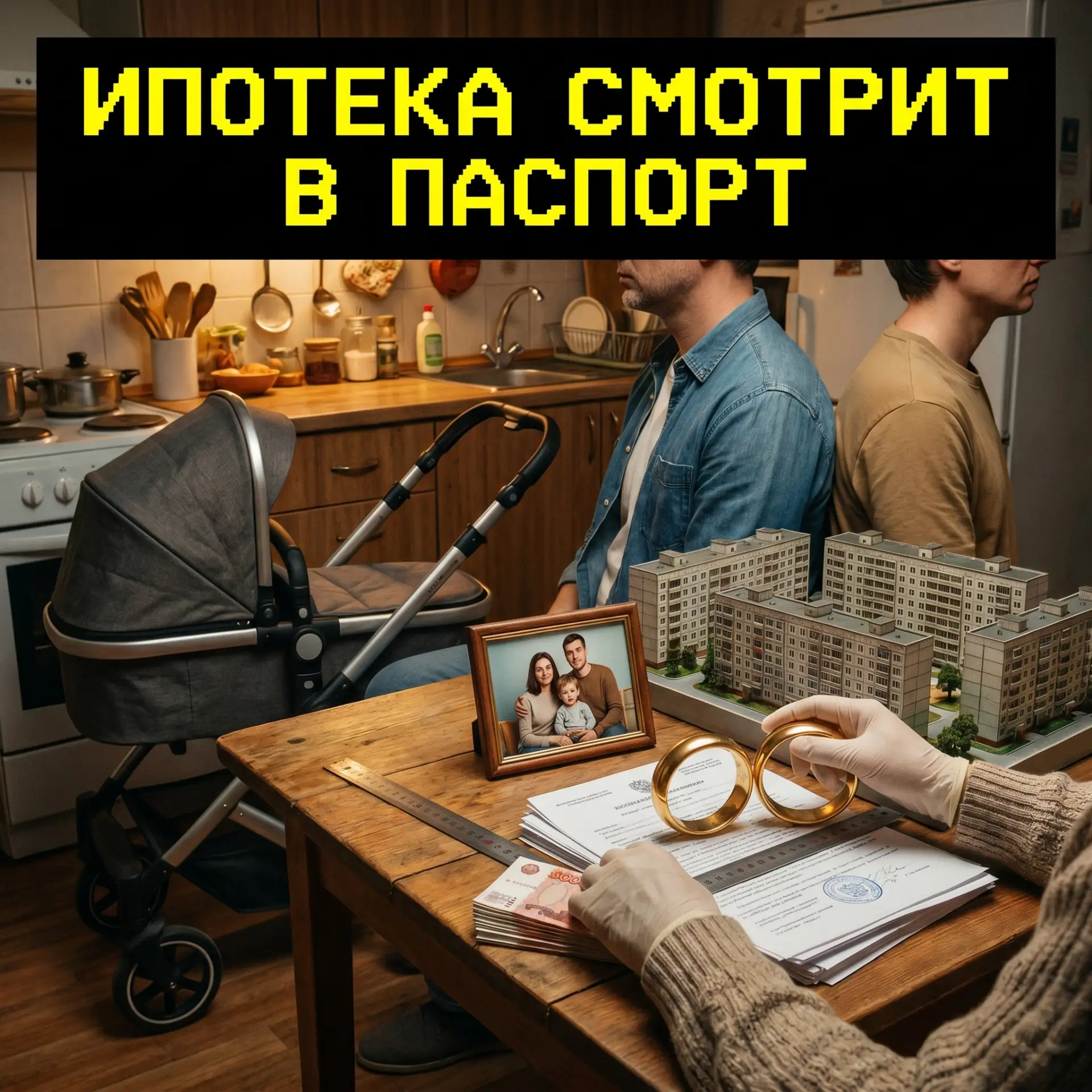 Ипотека смотрит в паспорт