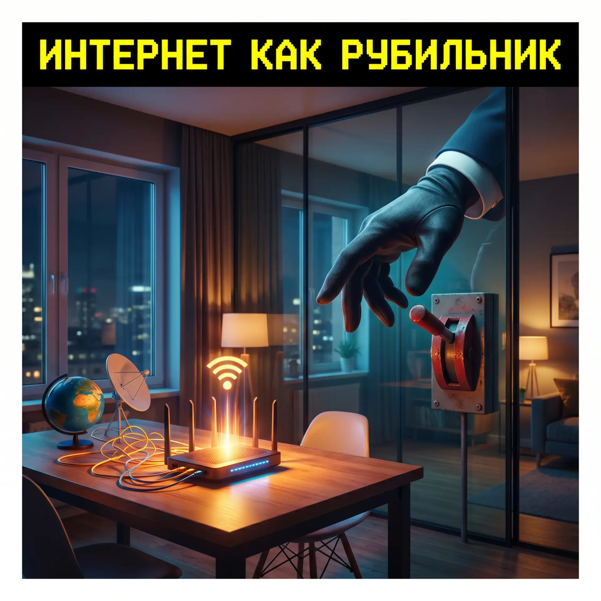 Интернет как рубильник