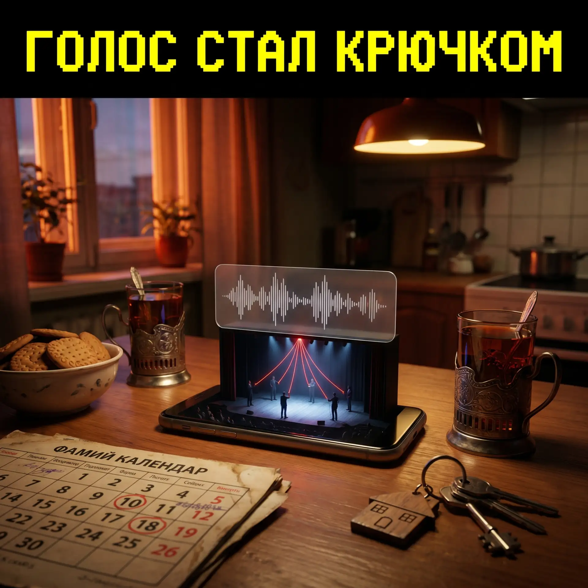 Голос стал крючком