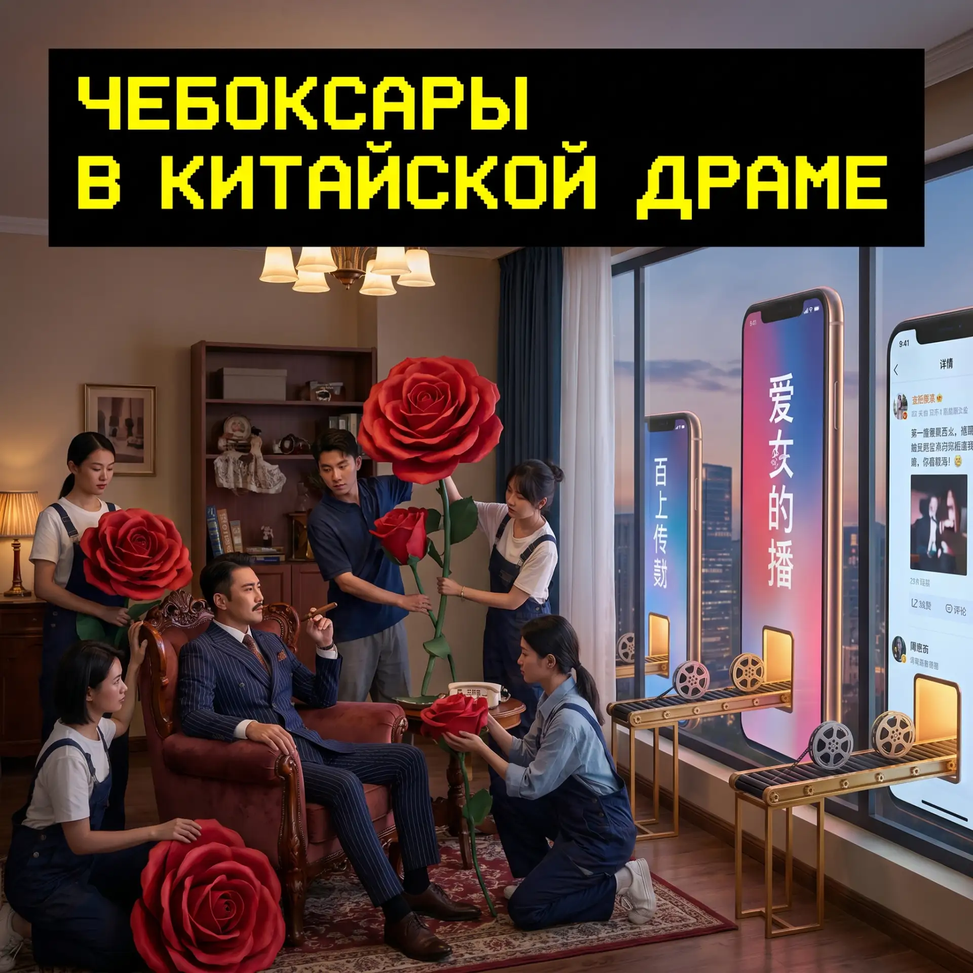 Чебоксары в китайской драме