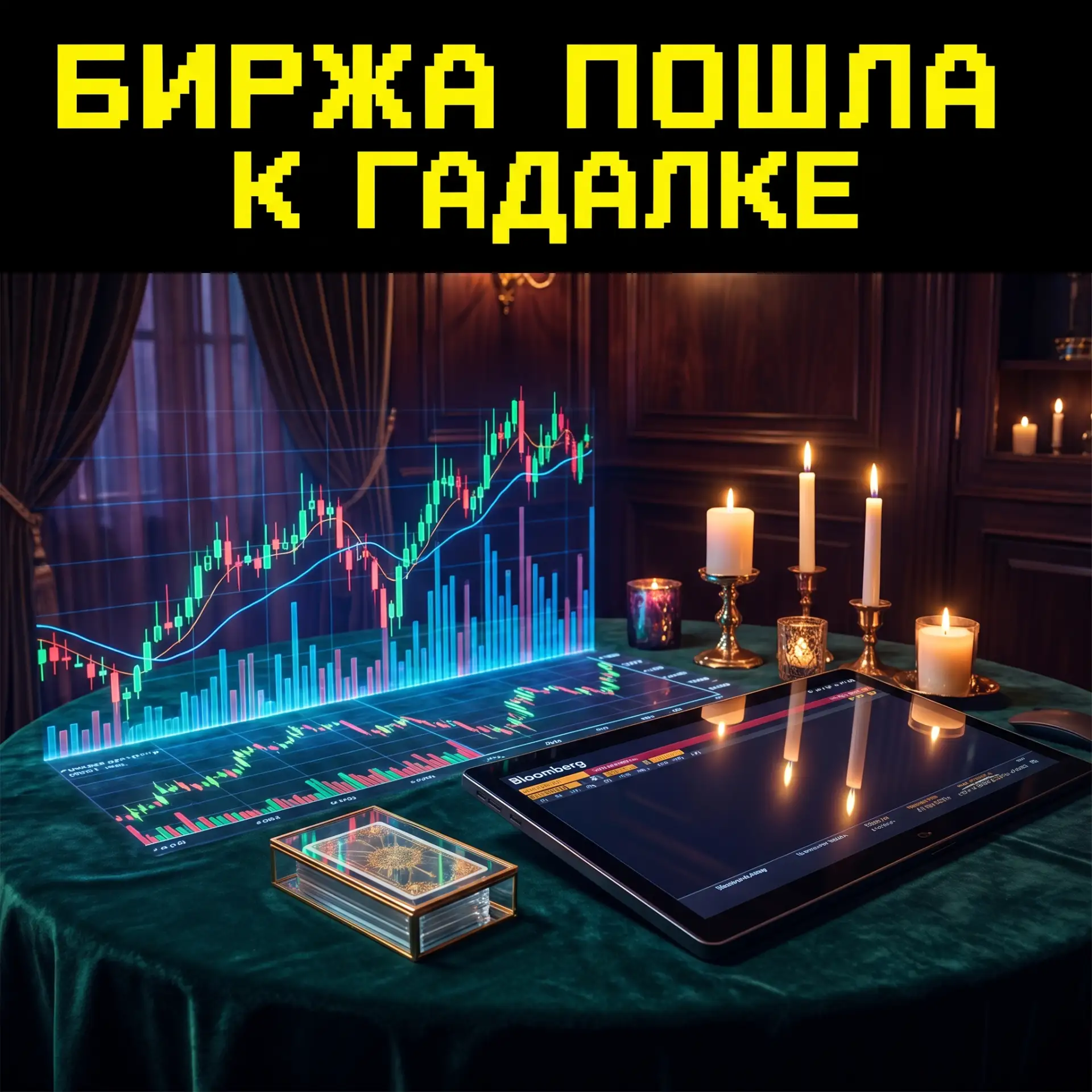 Биржа пошла к гадалке