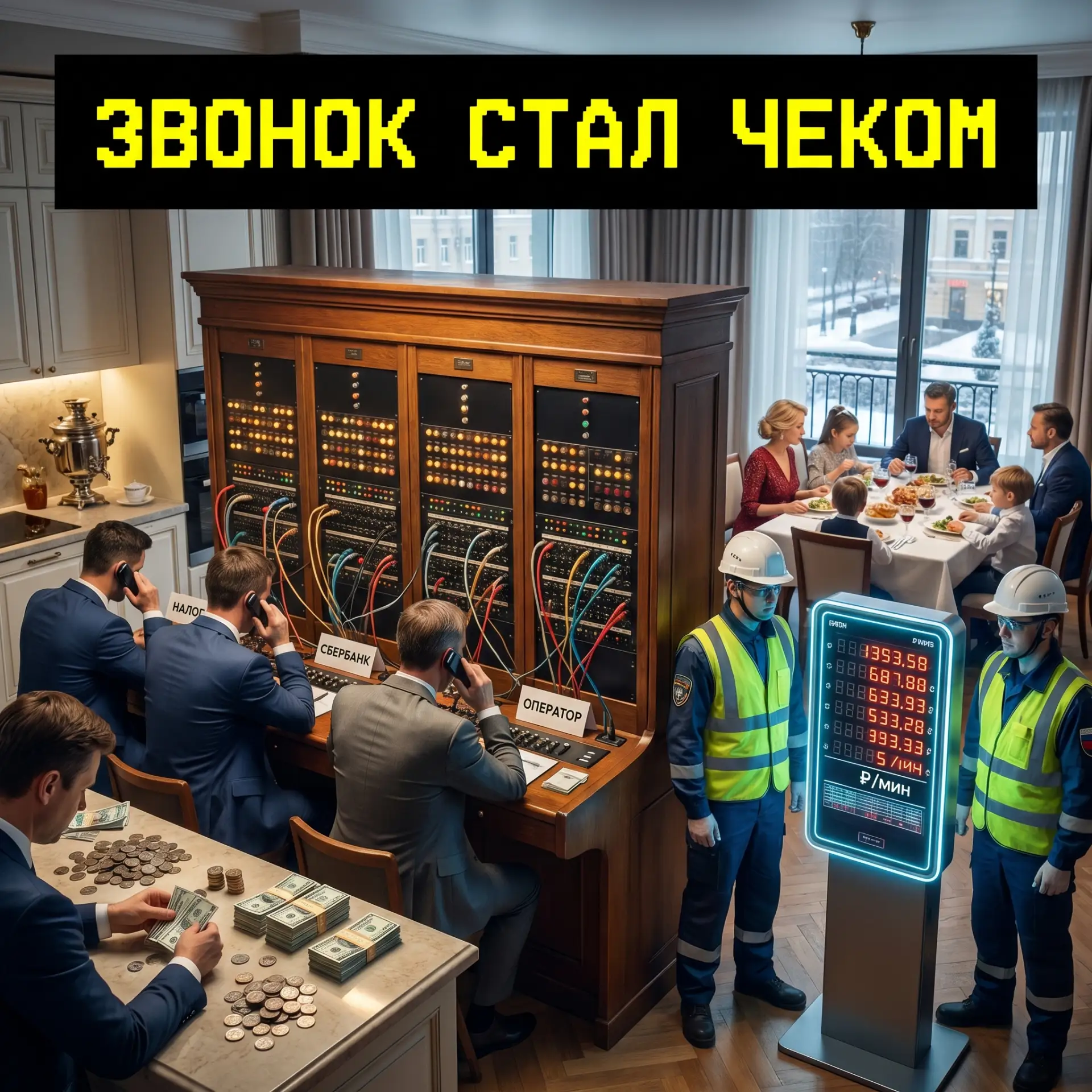 Звонок стал чеком