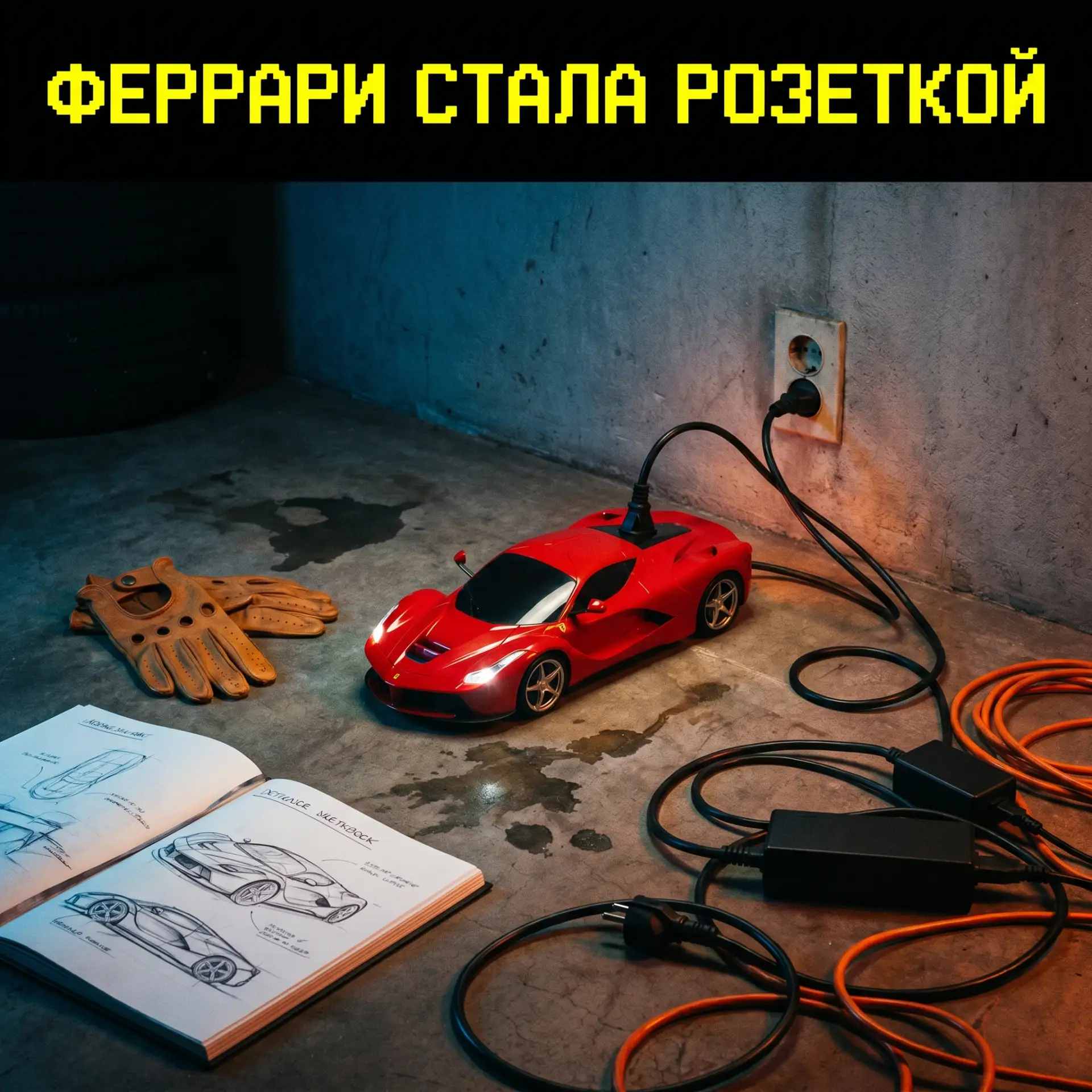 Феррари стала розеткой