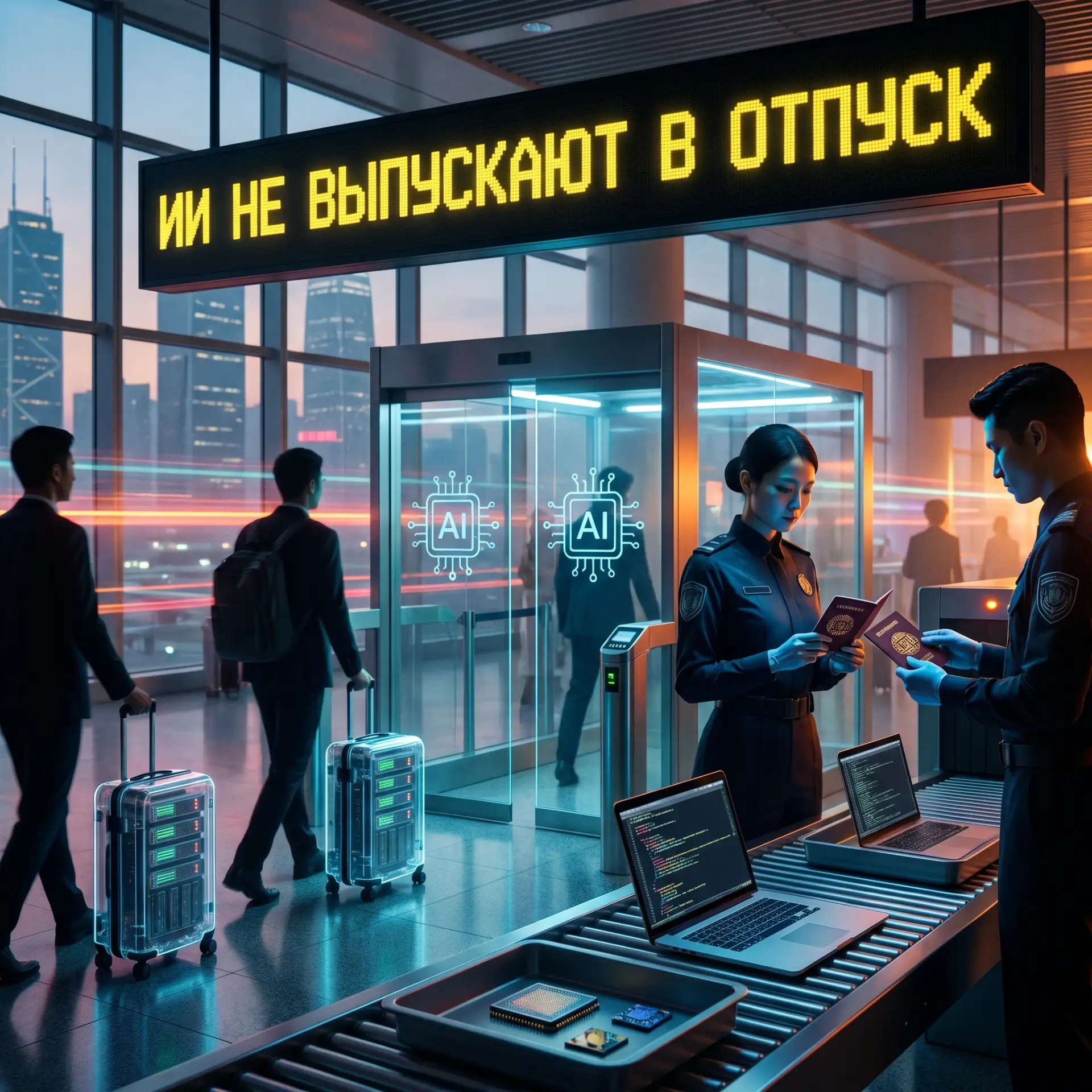 ИИ не выпускают в отпуск