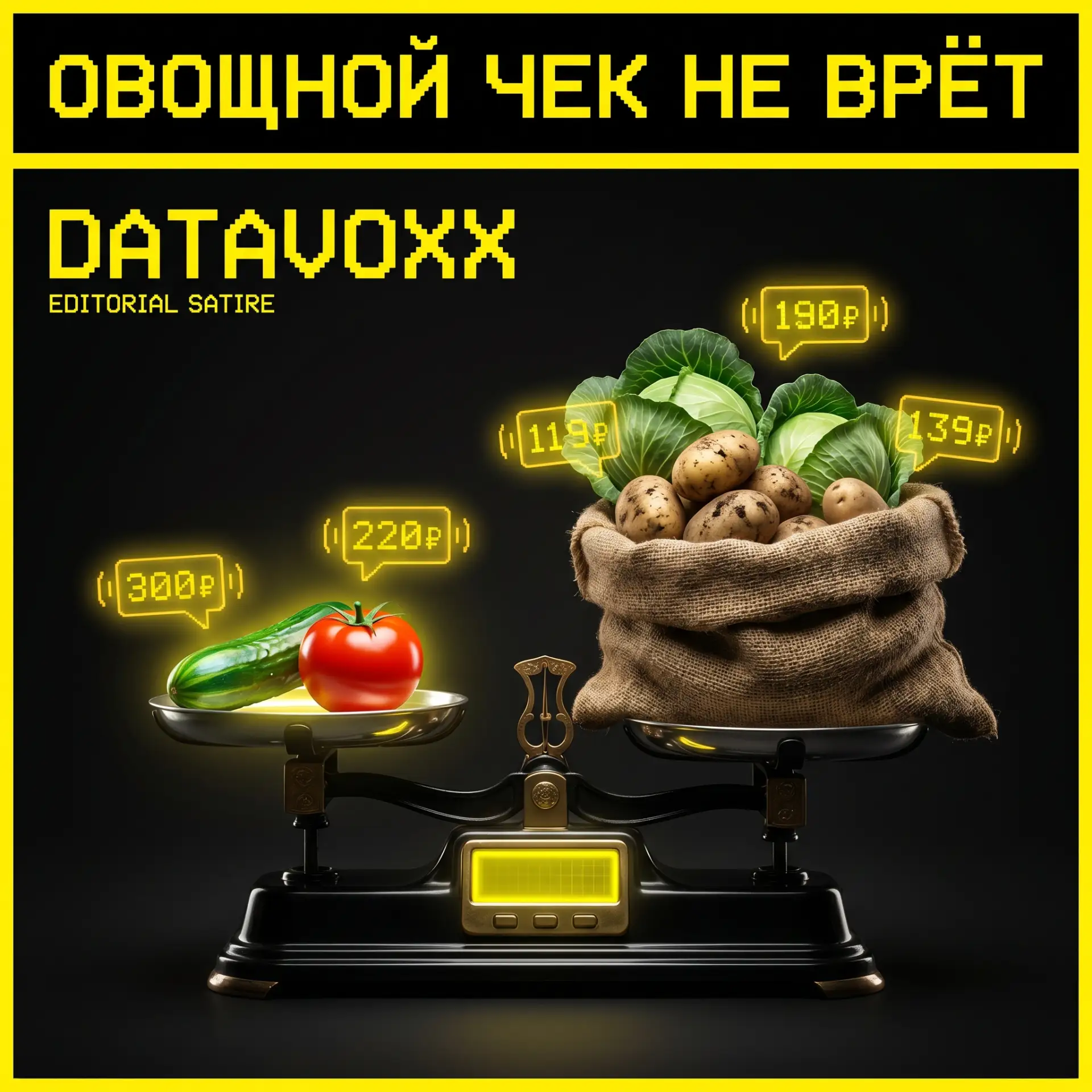Овощной чек не врёт